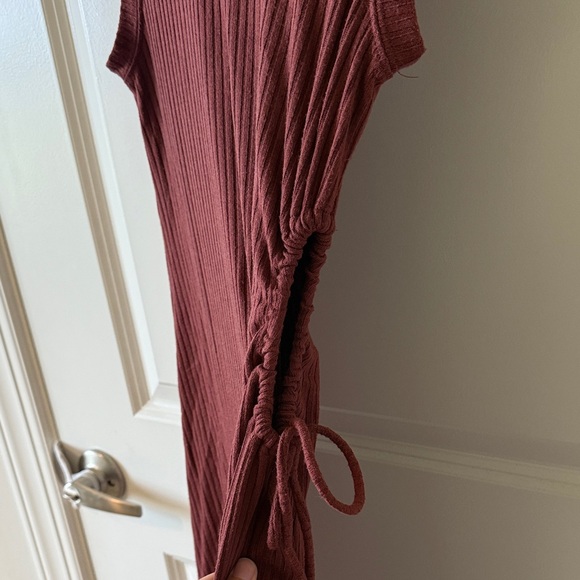 Abercrombie & Fitch Brown Midi Dress - Picture 3 of 3